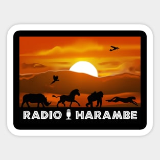 Radio Harambe T-Shirt Sticker